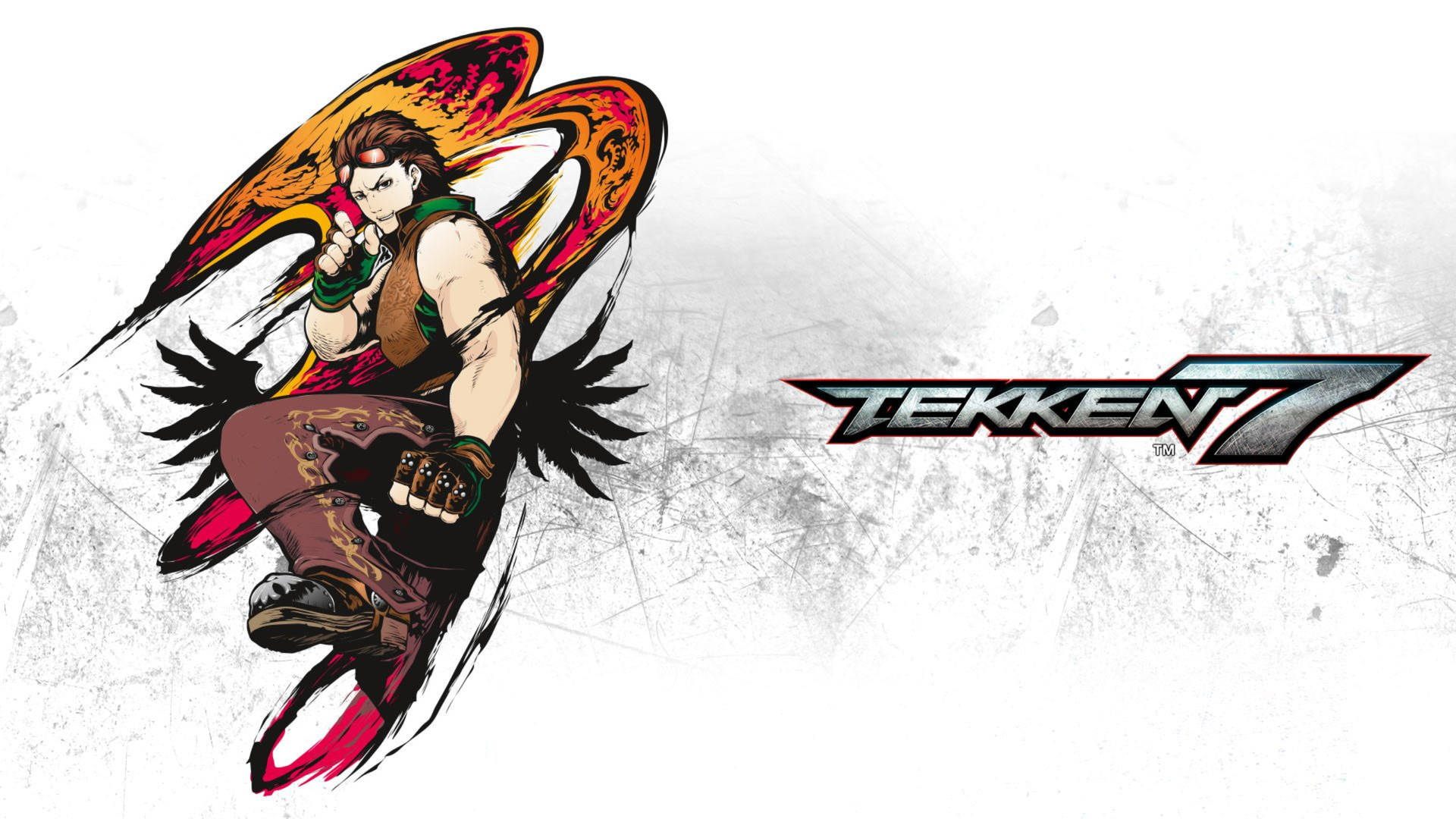 Hwoarang Tekken Cover Background