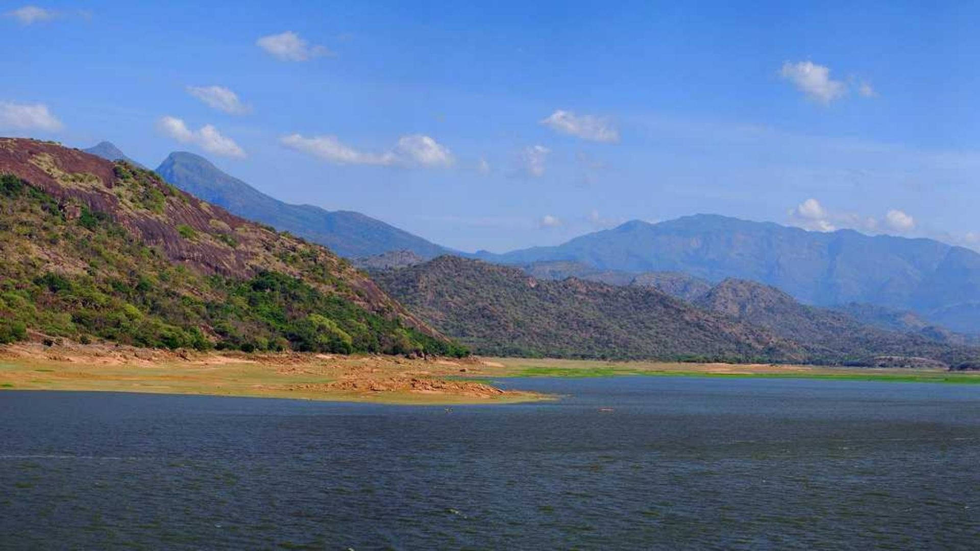 Hyderabad Amaravathi Dam Background