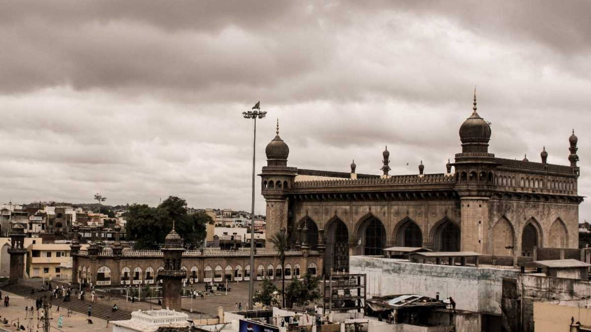 Hyderabad Mecca Masjid Background