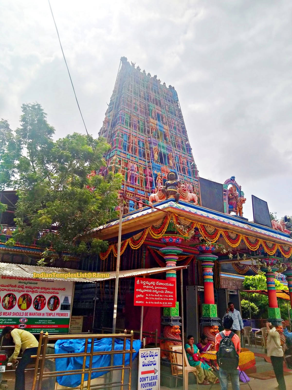 Hyderabad Peddamma Talli Temple Background