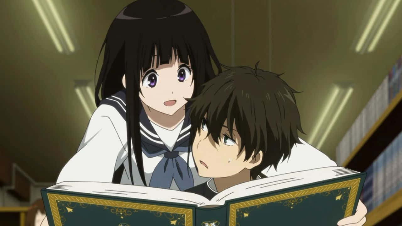 Hyouka Matching Pfp Anime Background