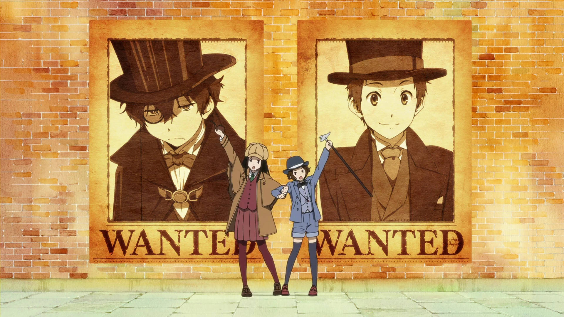 Hyouka Wanted Posters Background