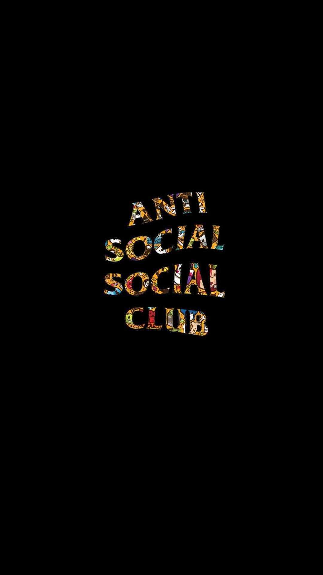 Hype Anti Social Phone Background