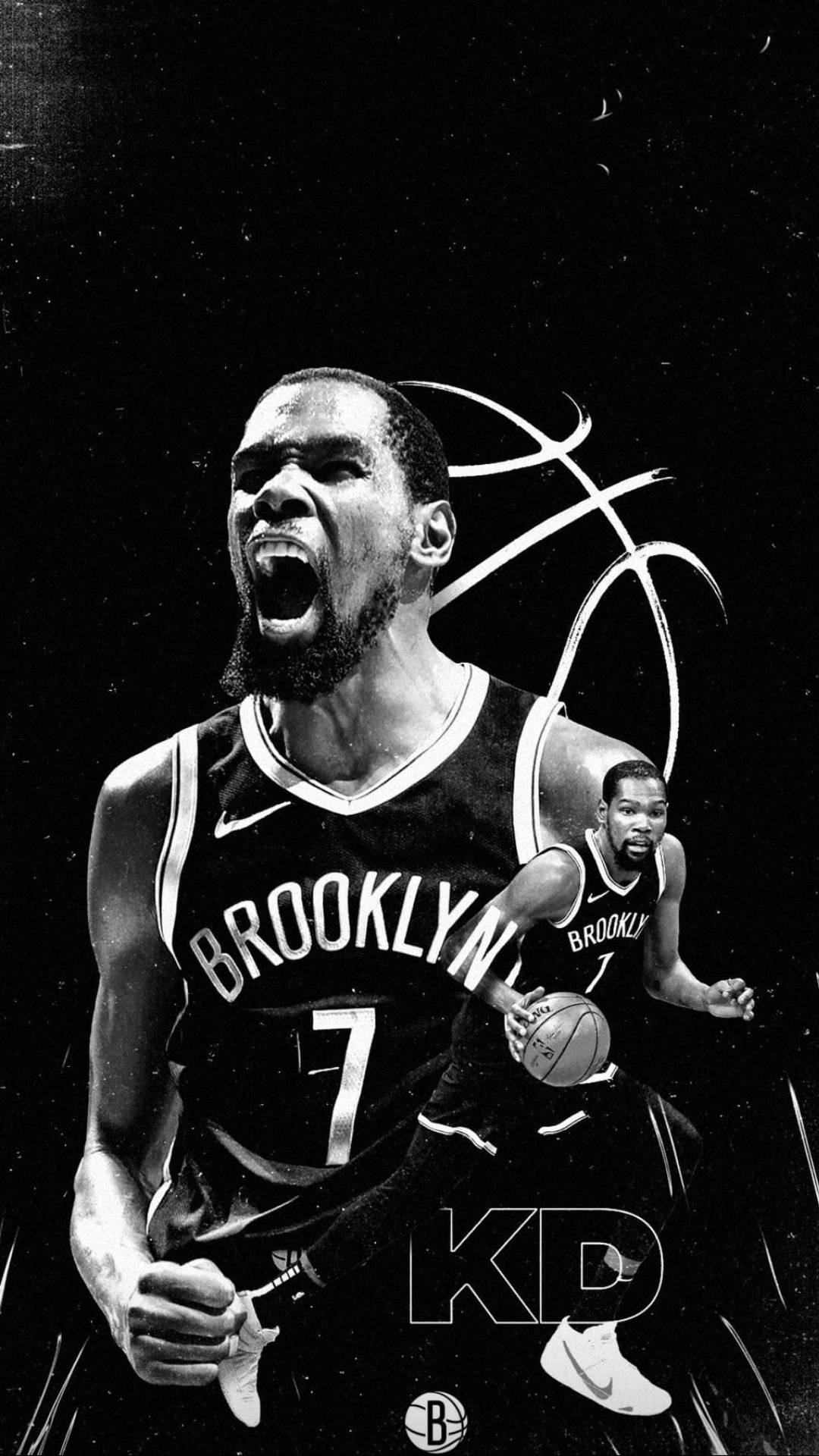 Hyped Kevin Durant Cool Background