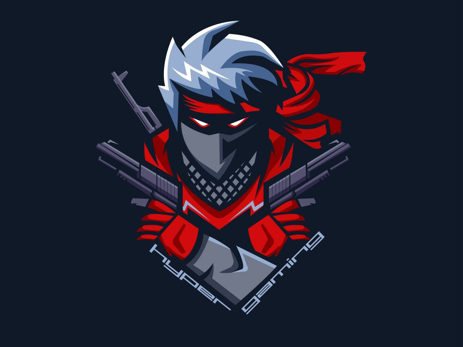 Hyper Ninja Gaming Background