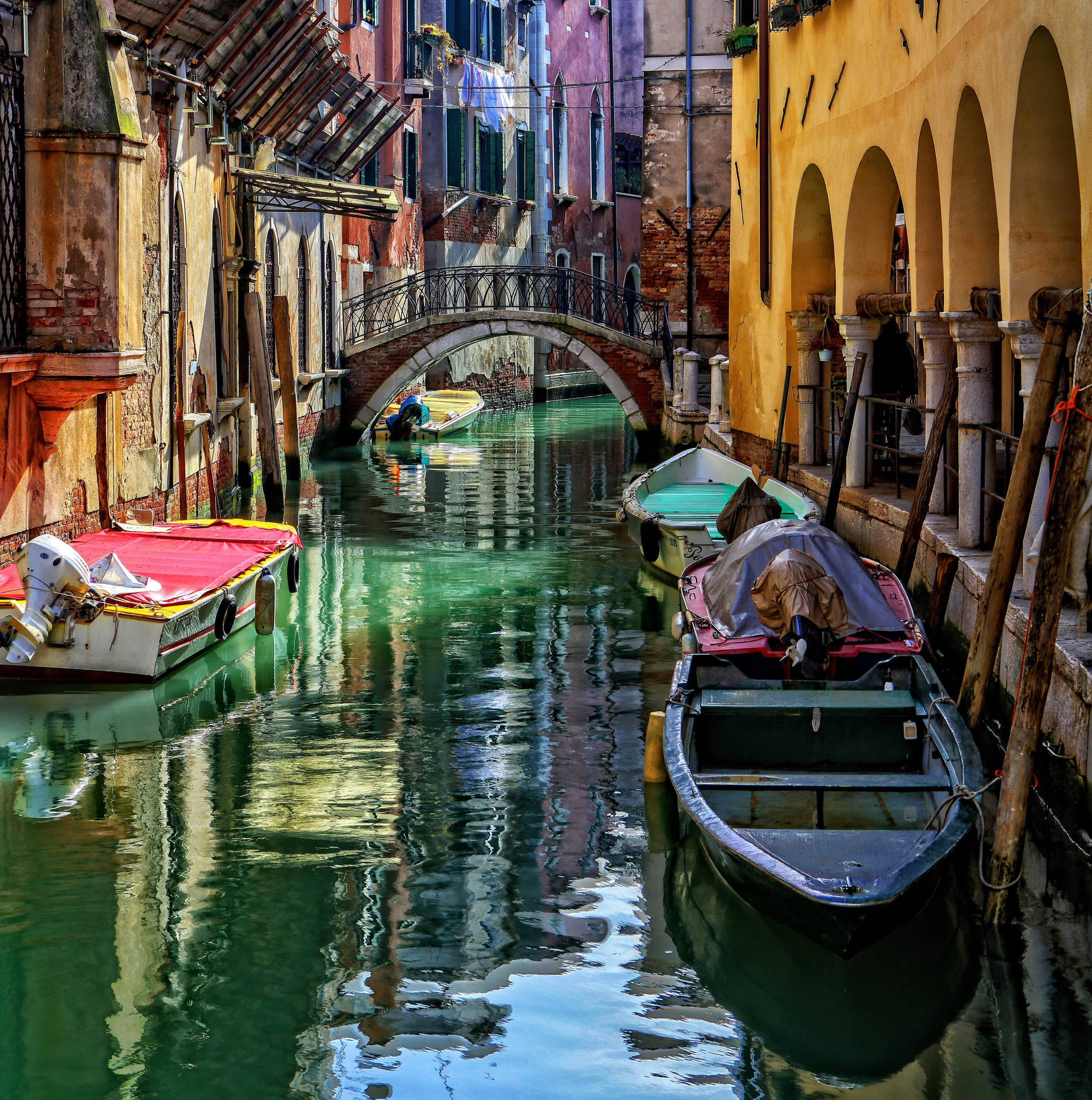 Hyper Realistic Painting Venice Grand Canal