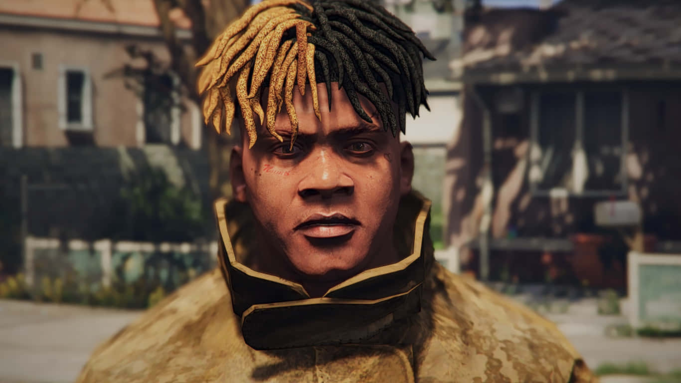 Hyper-realistic Xxxtentacion Pfp Background