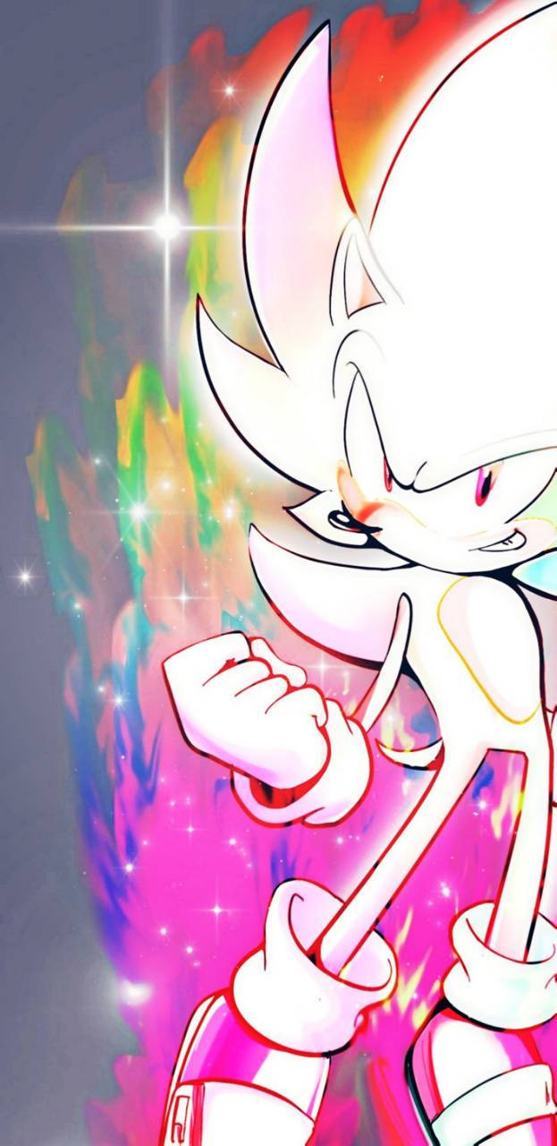 Hyper Sonic Colorful Background