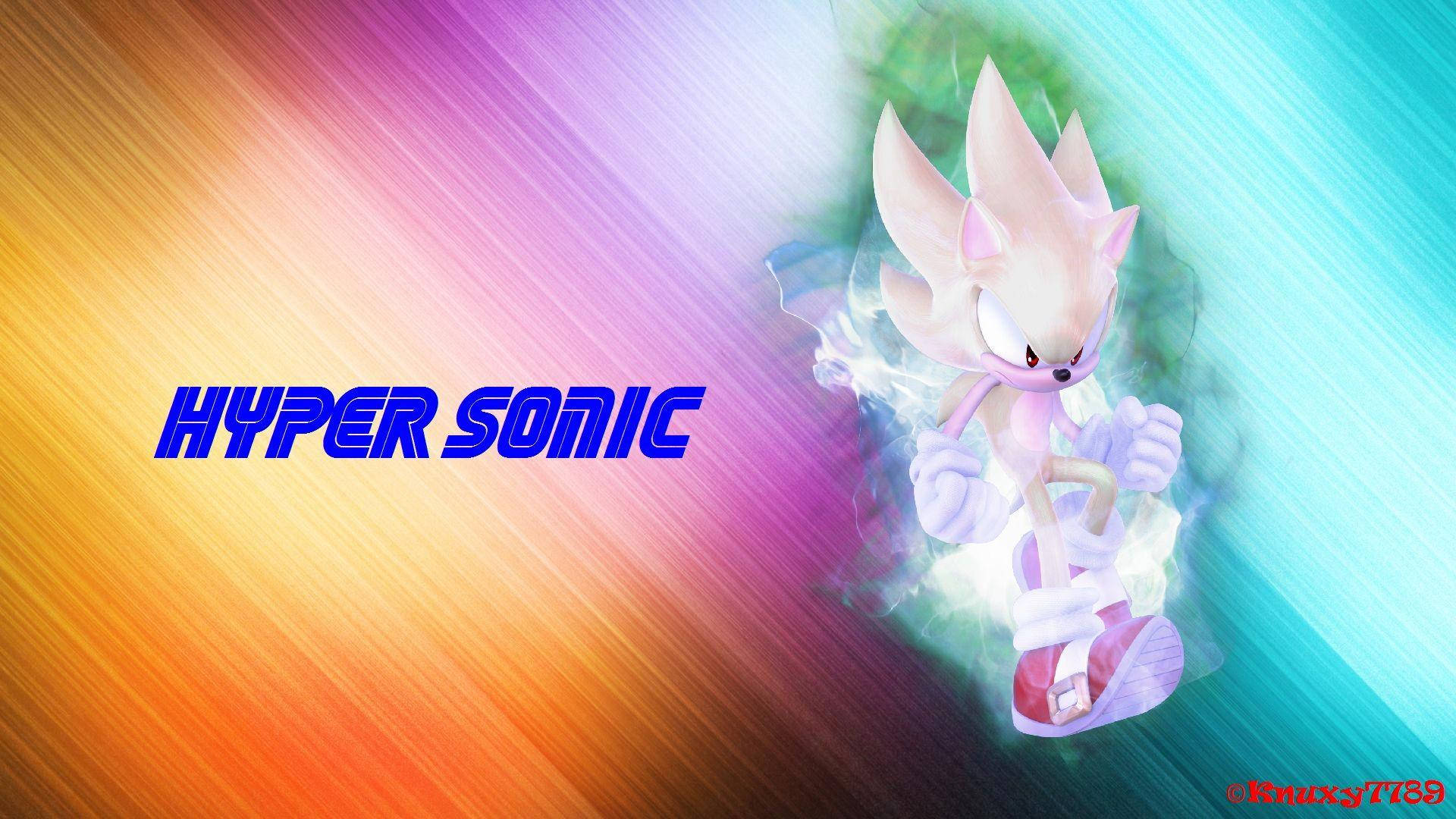 Hyper Sonic Colorful Gradient Background