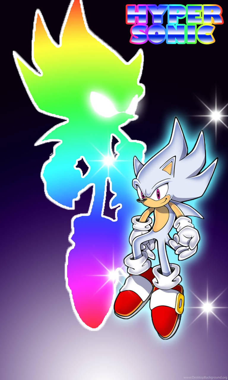Hyper Sonic In Action Background