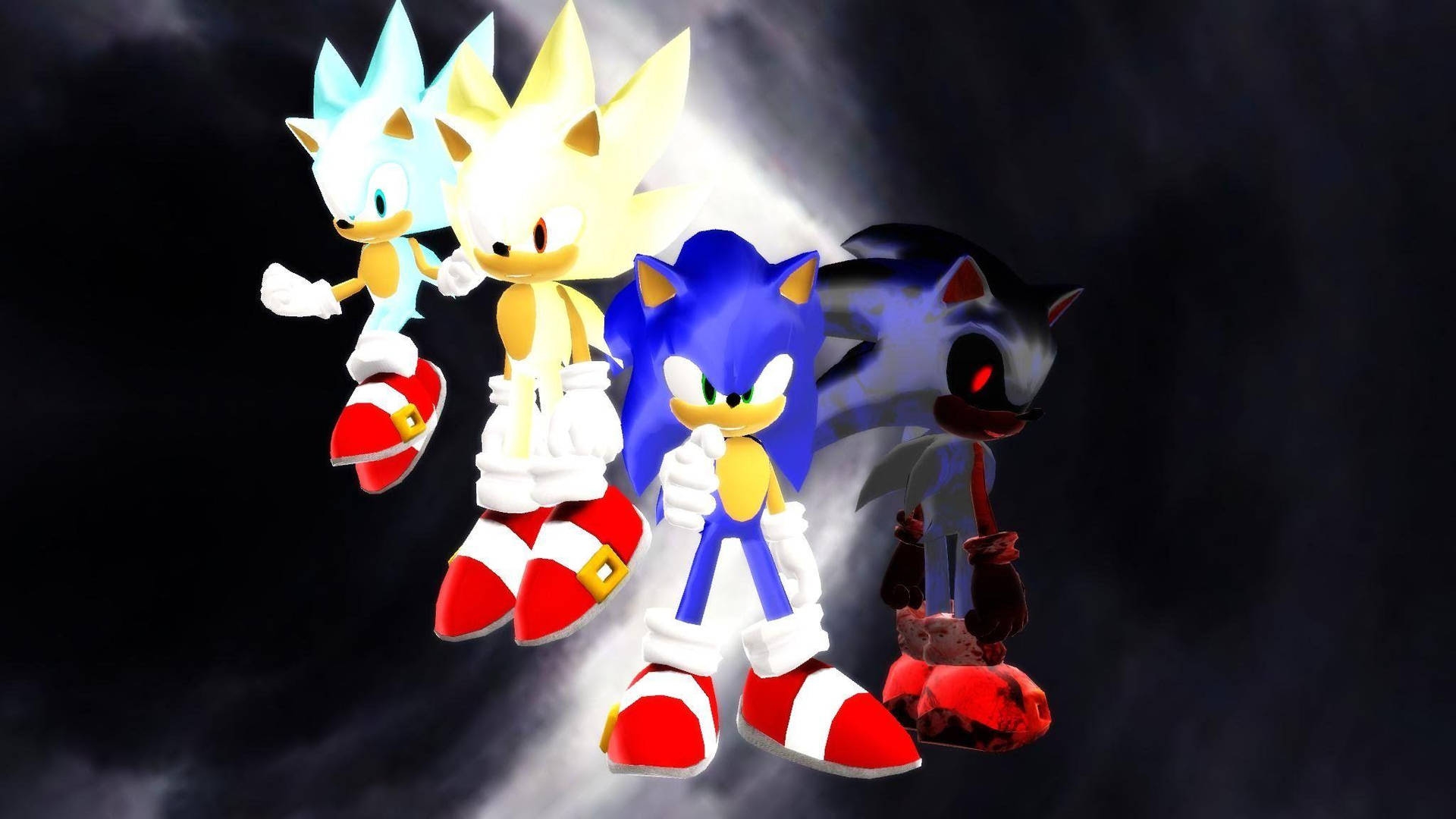Hyper Sonic, The Ultimate Life Form In Sonic Generations Guided By Speed Background