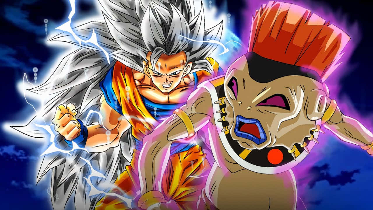 Hyperbolic Vegito In Full Power Background