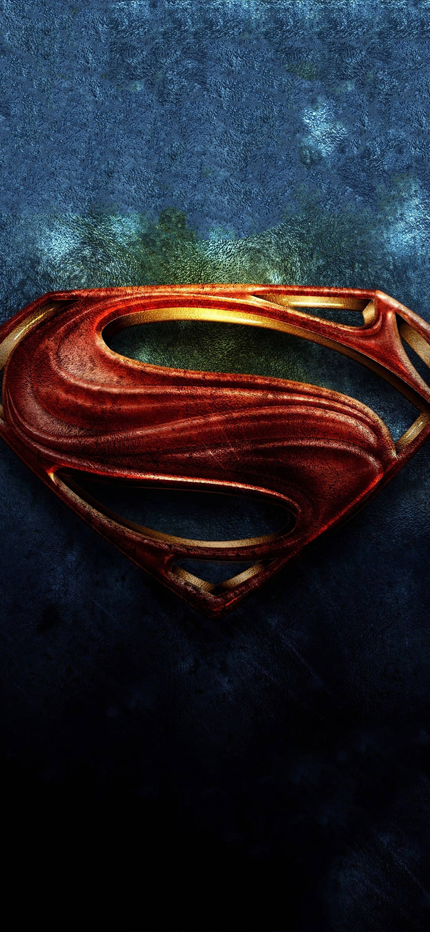 Hyperrealist Superman Symbol Iphone Background