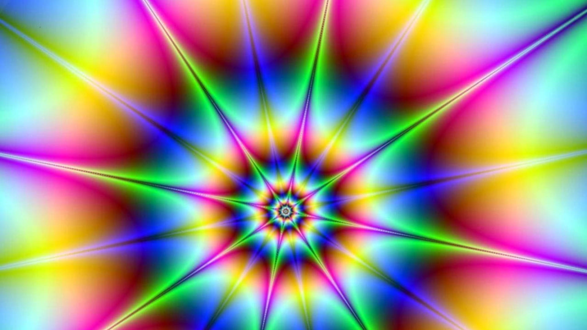 Hypnosis Psychedelic Colors Background