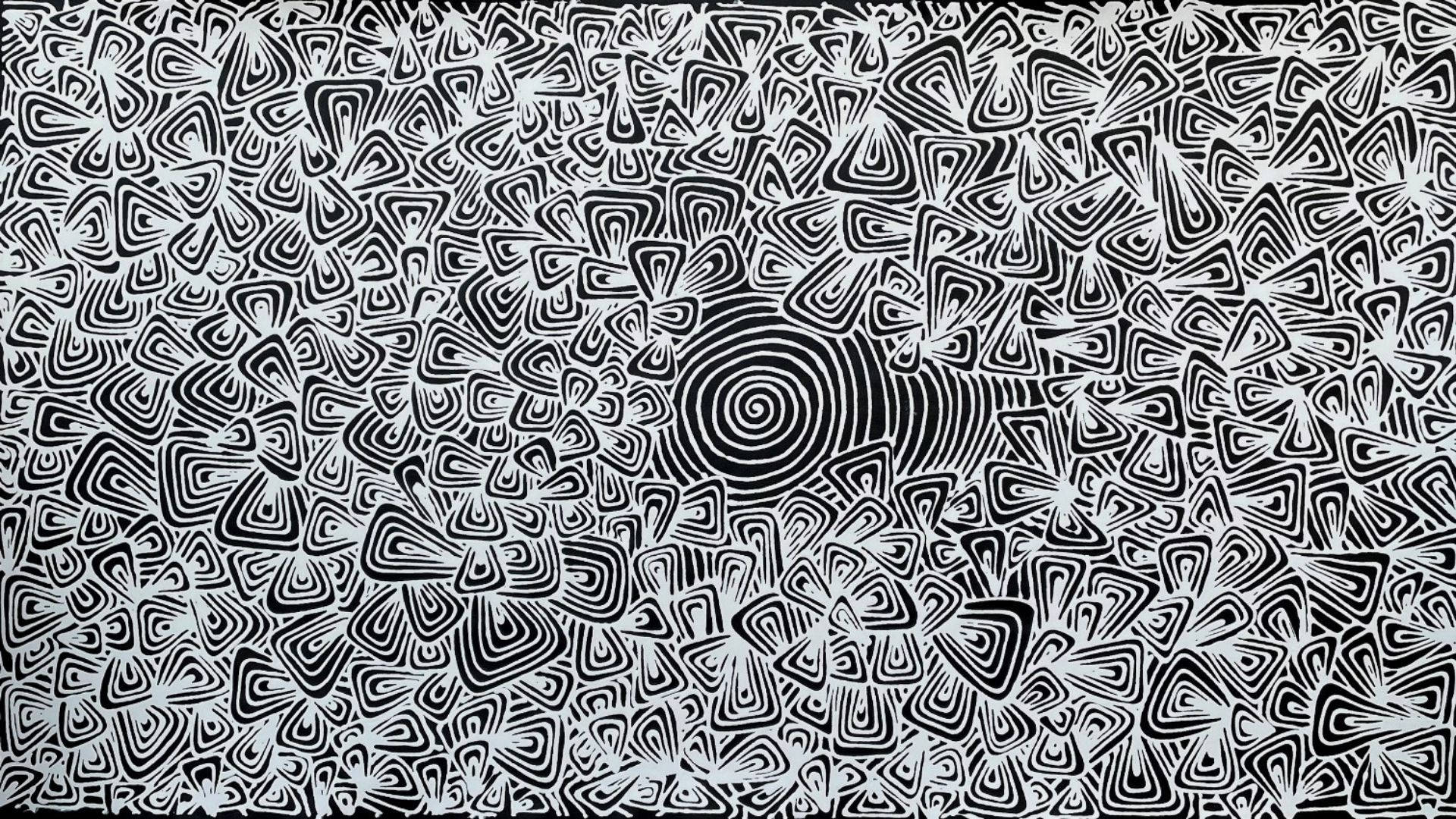 Hypnotic Black And White Art