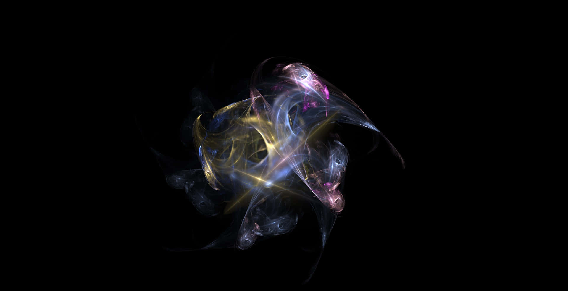 Hypnotic Hyperbolic Fractal Light Exhibition