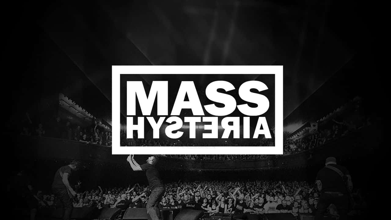 Hysterical Band Concert Crowd Background