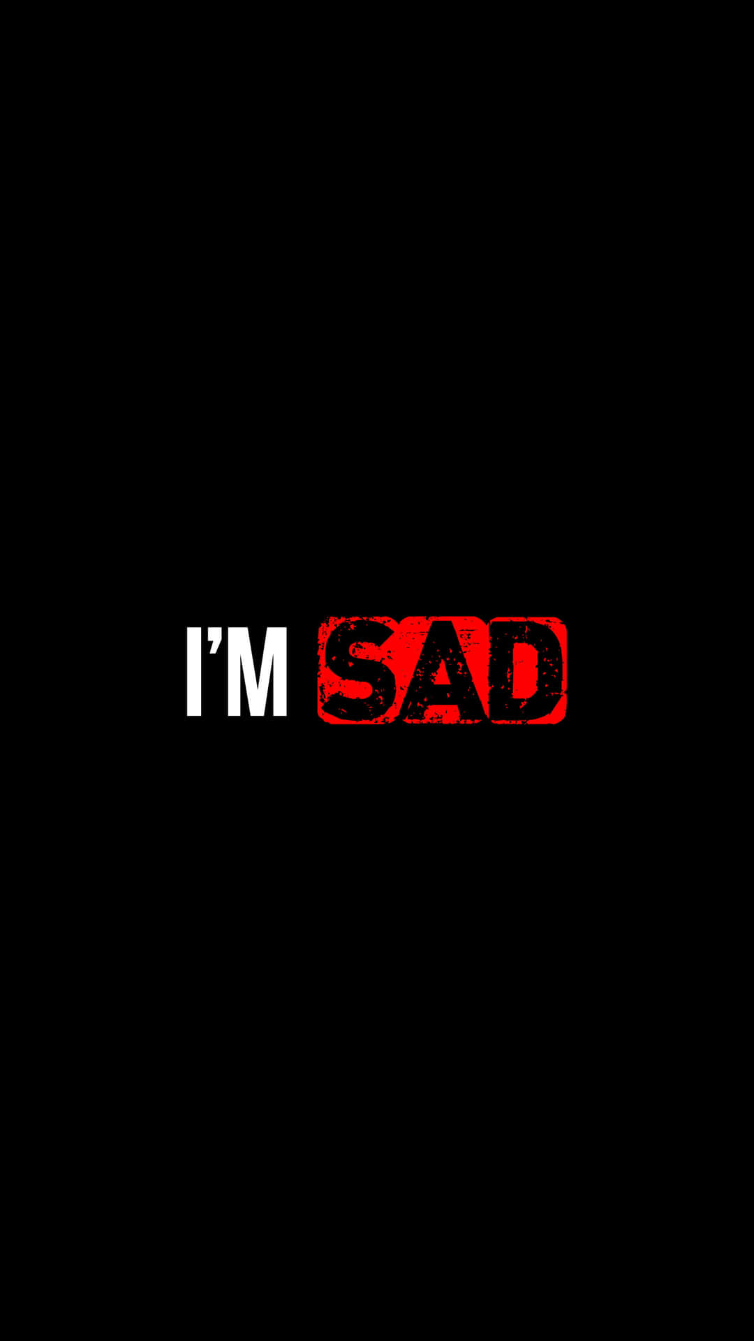 I Am Alone And Sad Background