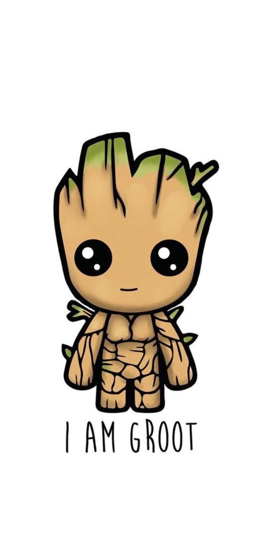 I Am Groot Marvel Iphone Xr Background