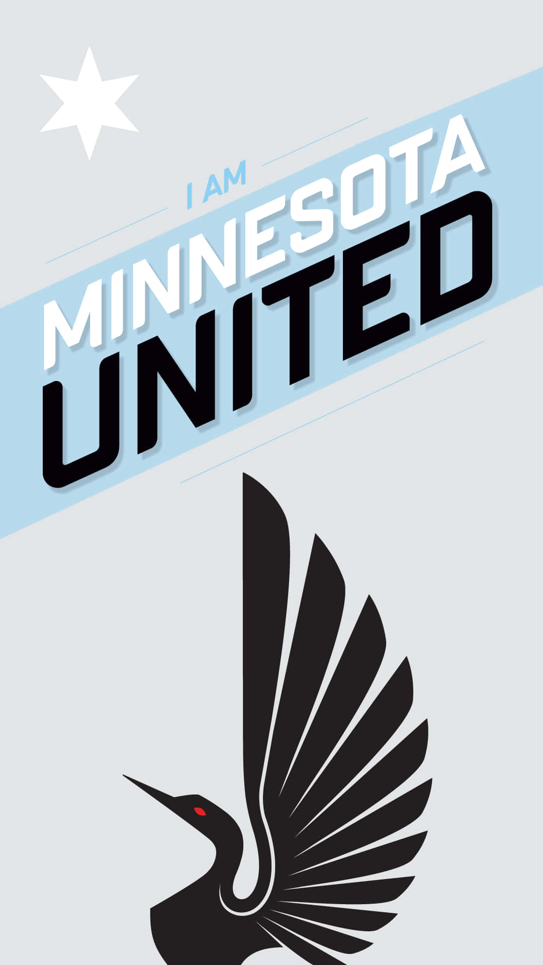 I Am Minnesota United Fc Fan Poster Background