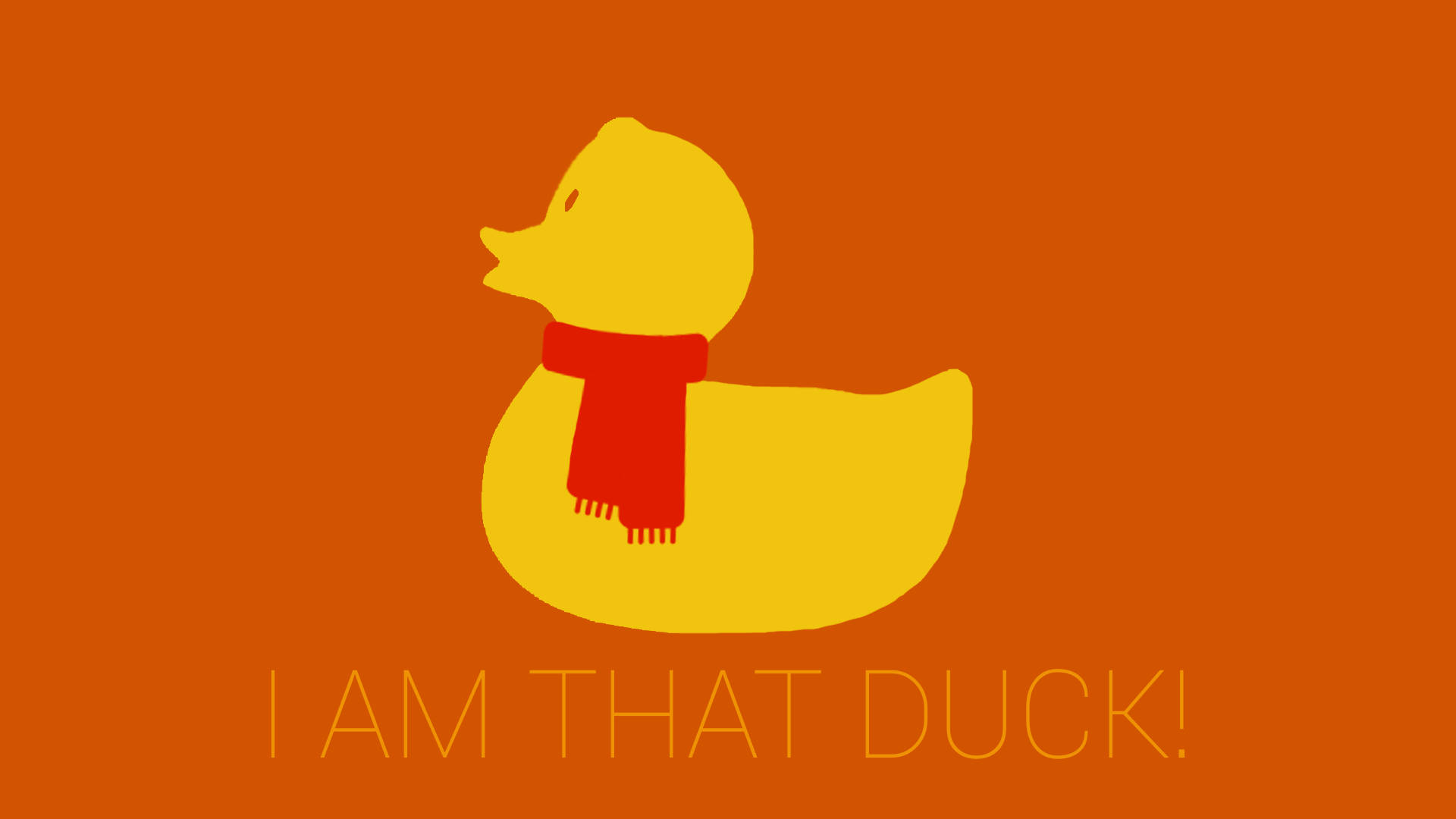 I Am That Duck Background
