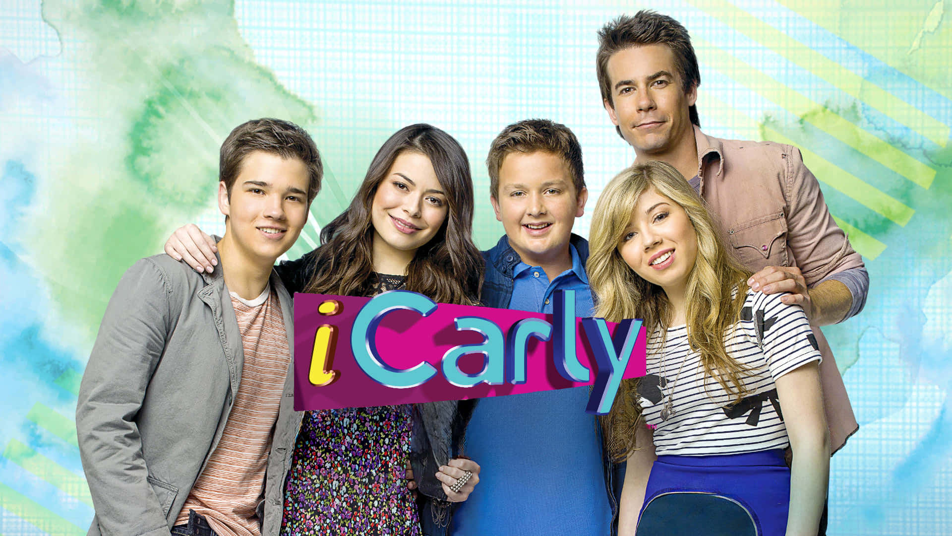 I Carly Cast Promotional Photo Background