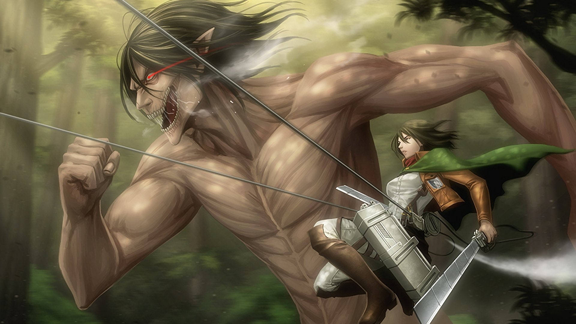 I'll Fight With Eren Yeager Background