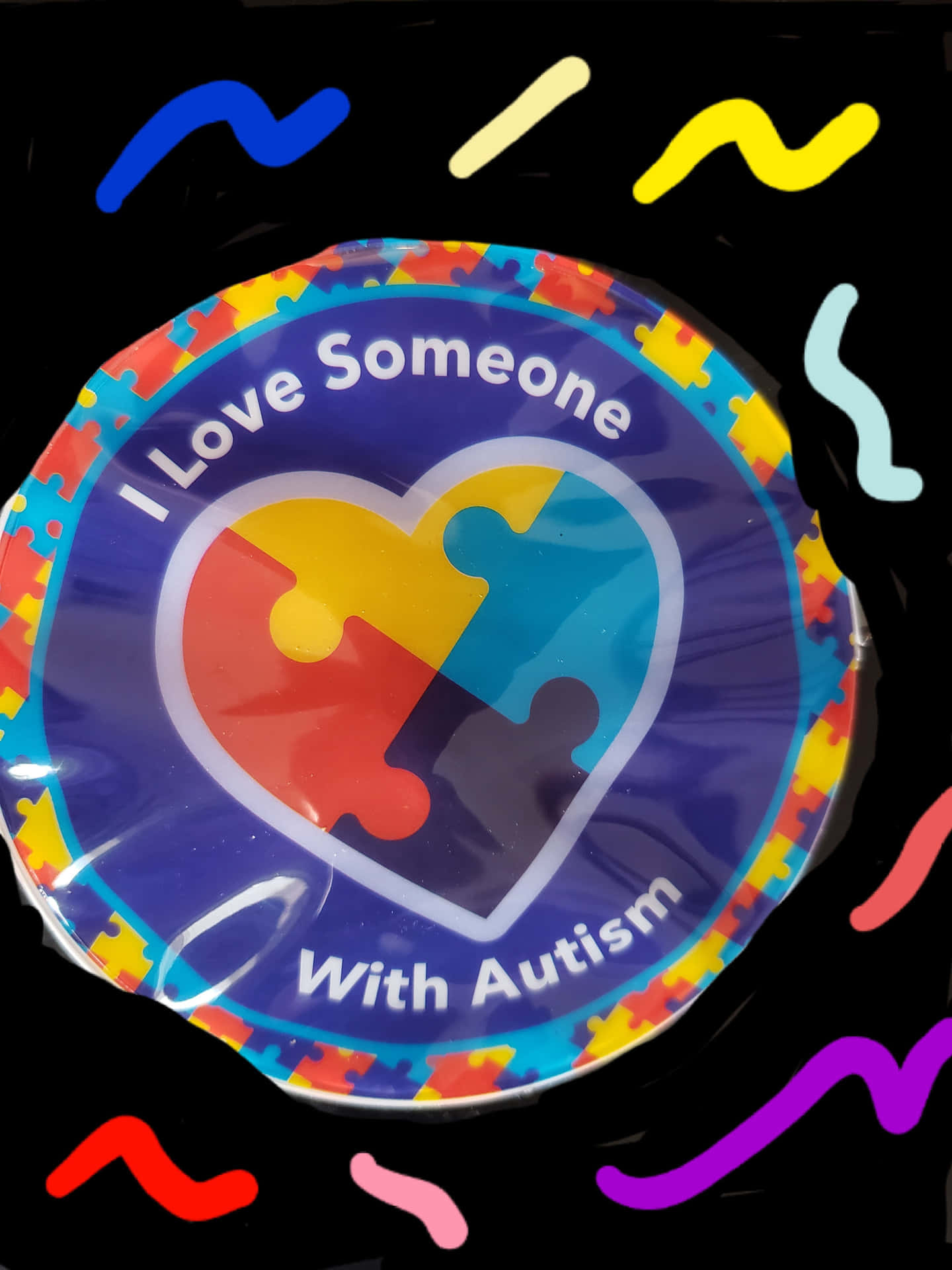 I Love Someone With Autism - I Love Someone With Autism Background