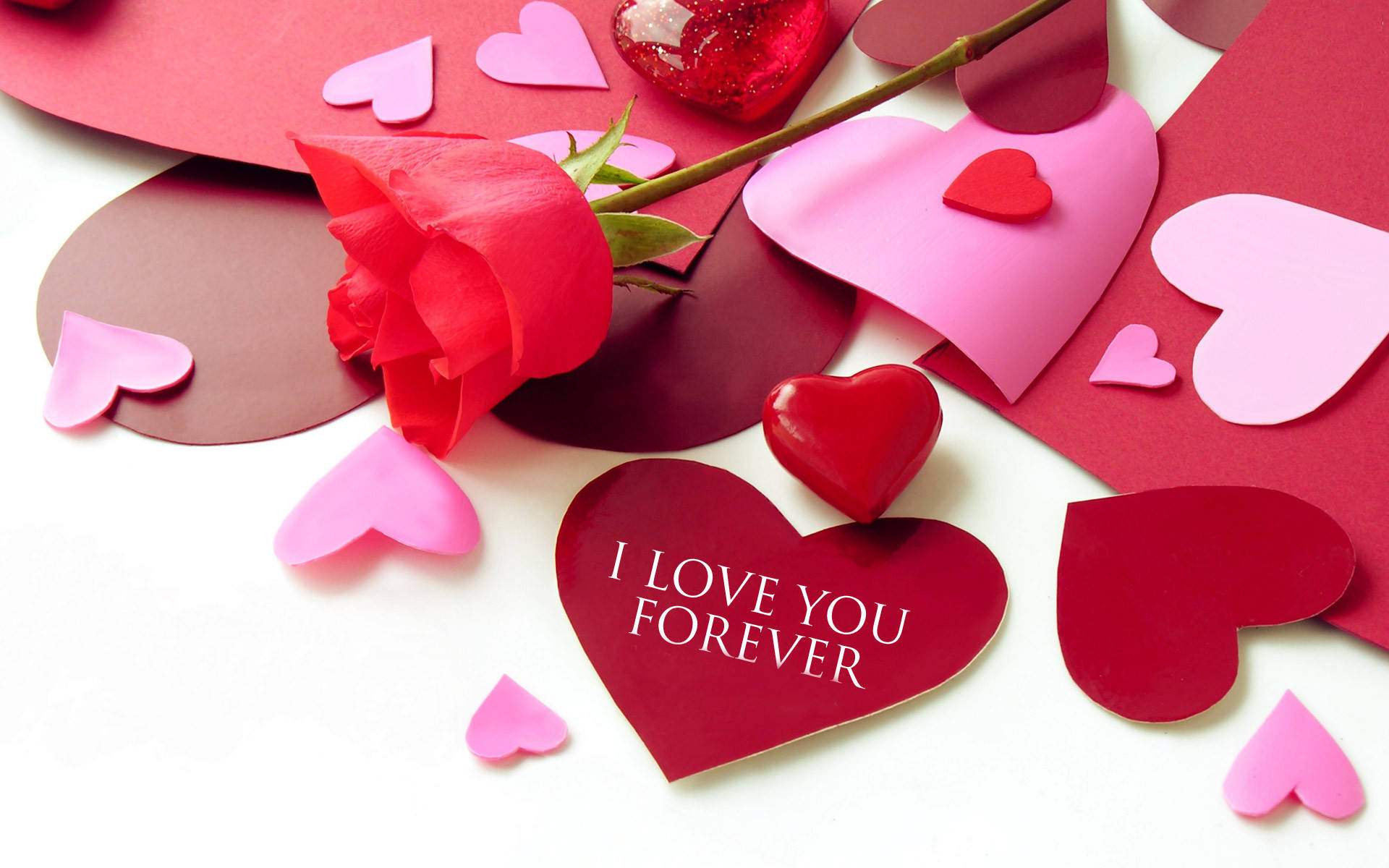 I Love You Forever Quote Background