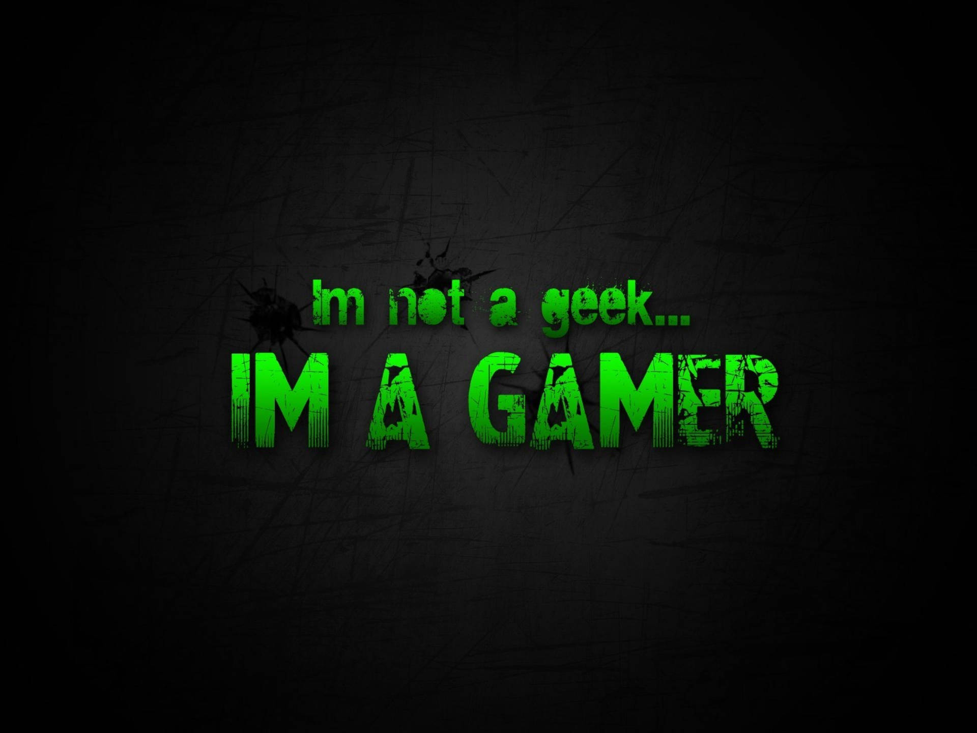 I'm A Gamer Gaming Profile Background