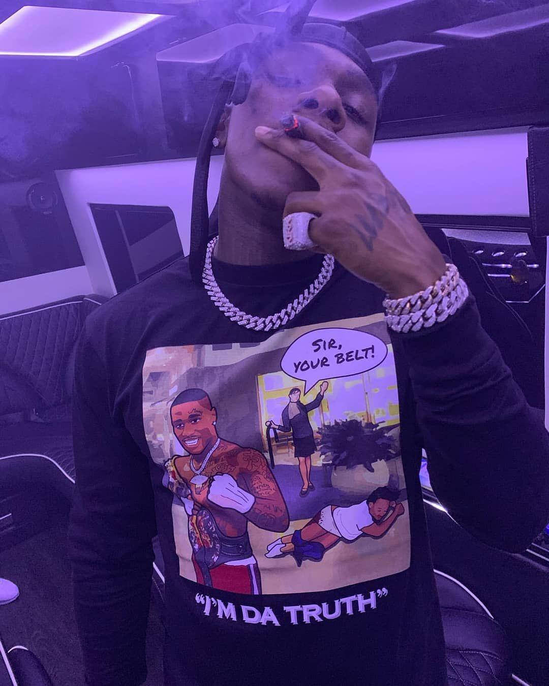 I'm Da Truth Dababy Phone Background