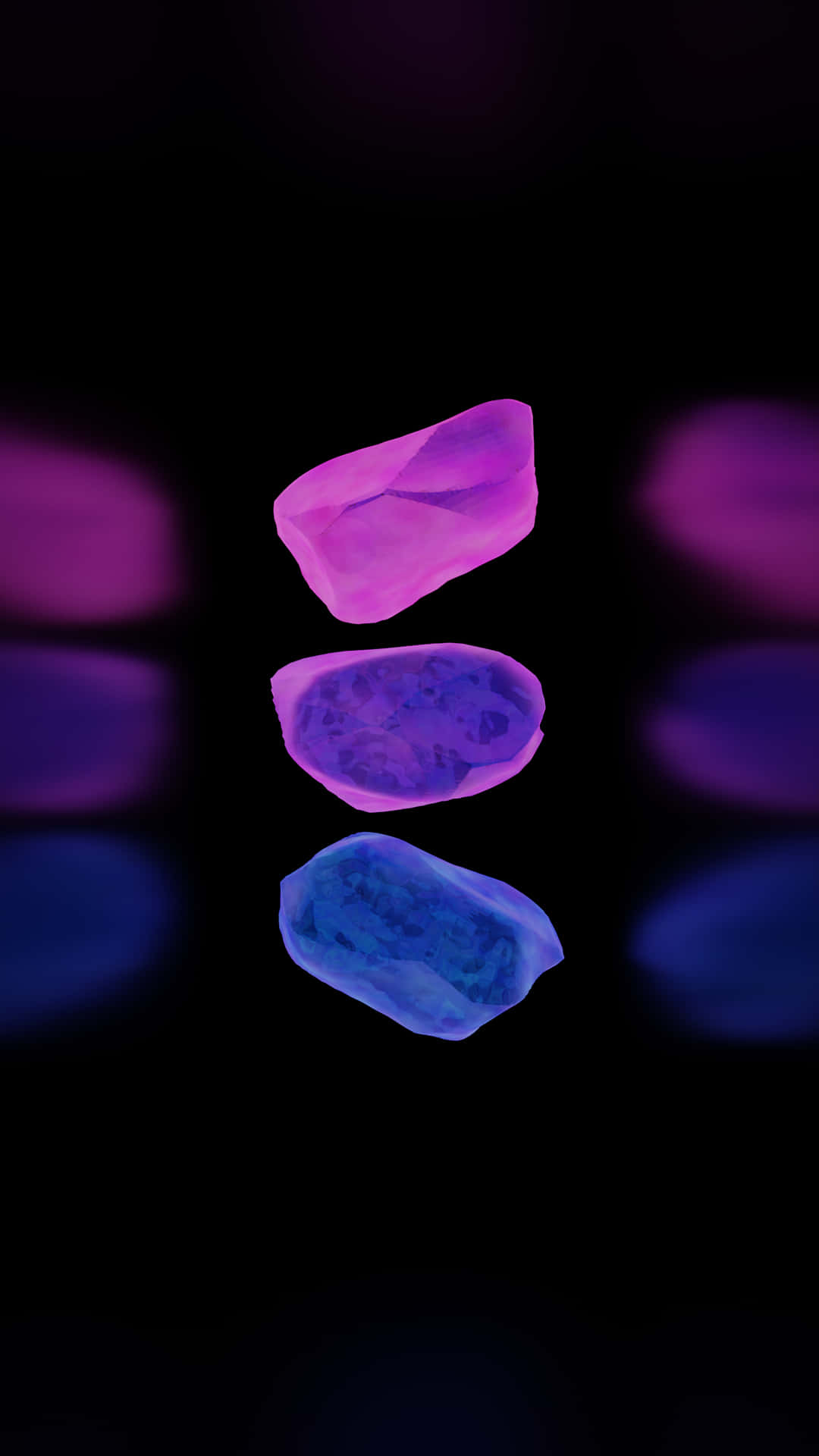 I'm Gay Bi Stone Colors Background