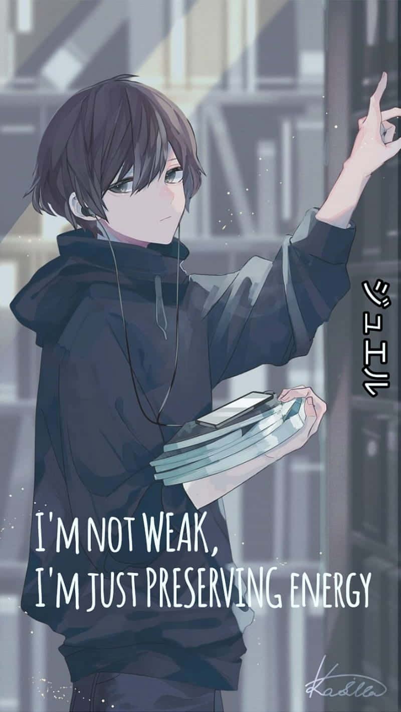 I'm Not Weak, I'm Just Preserving Energy Background