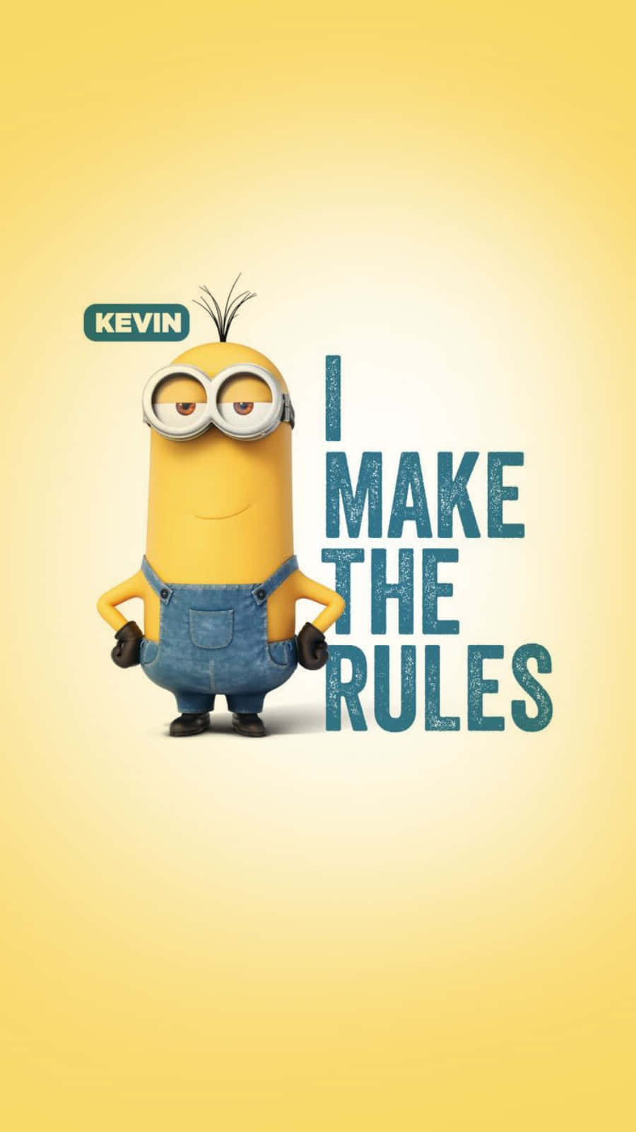 I Make The Rules Despicable Me Minion Iphone Background