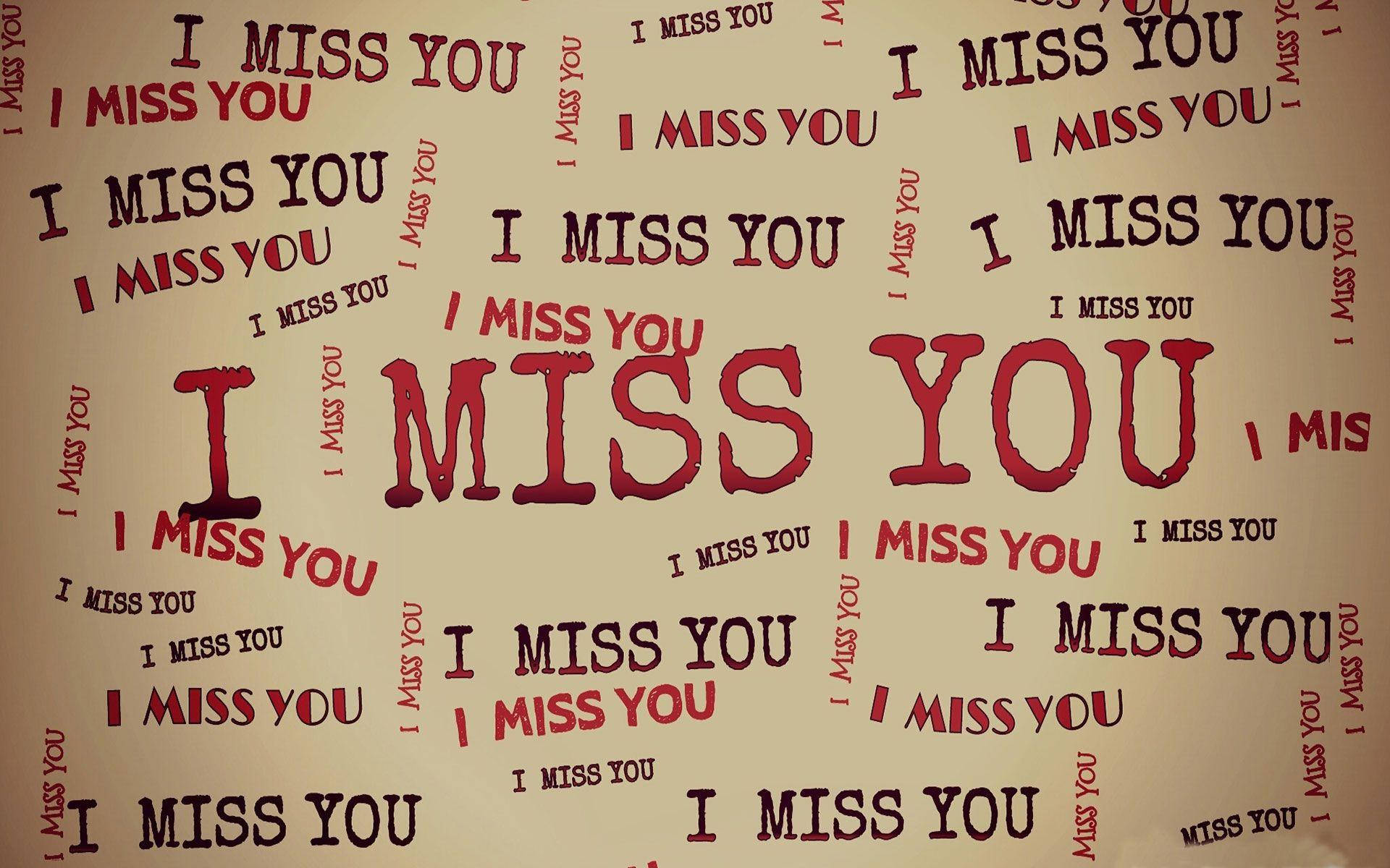 I Miss You Lots Background