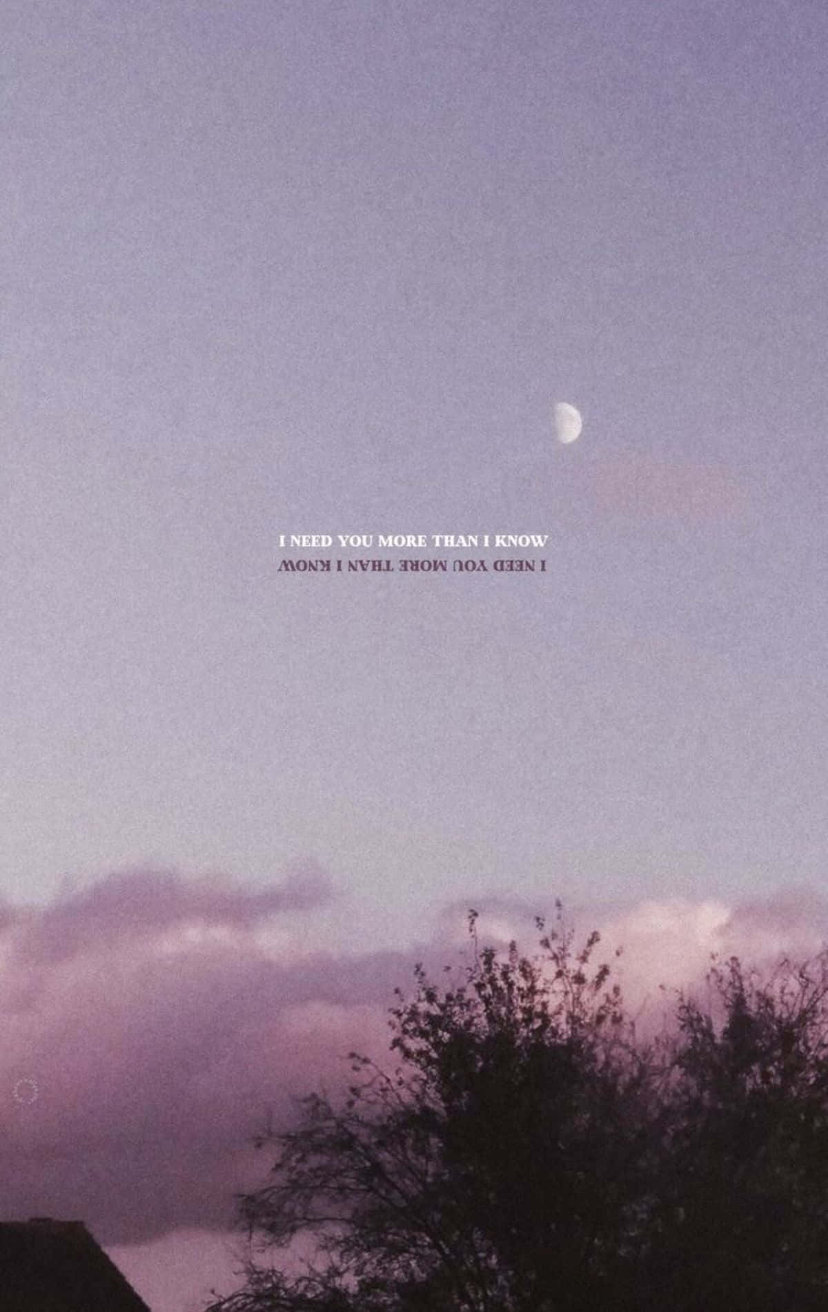 I Need You Aesthetic Mood