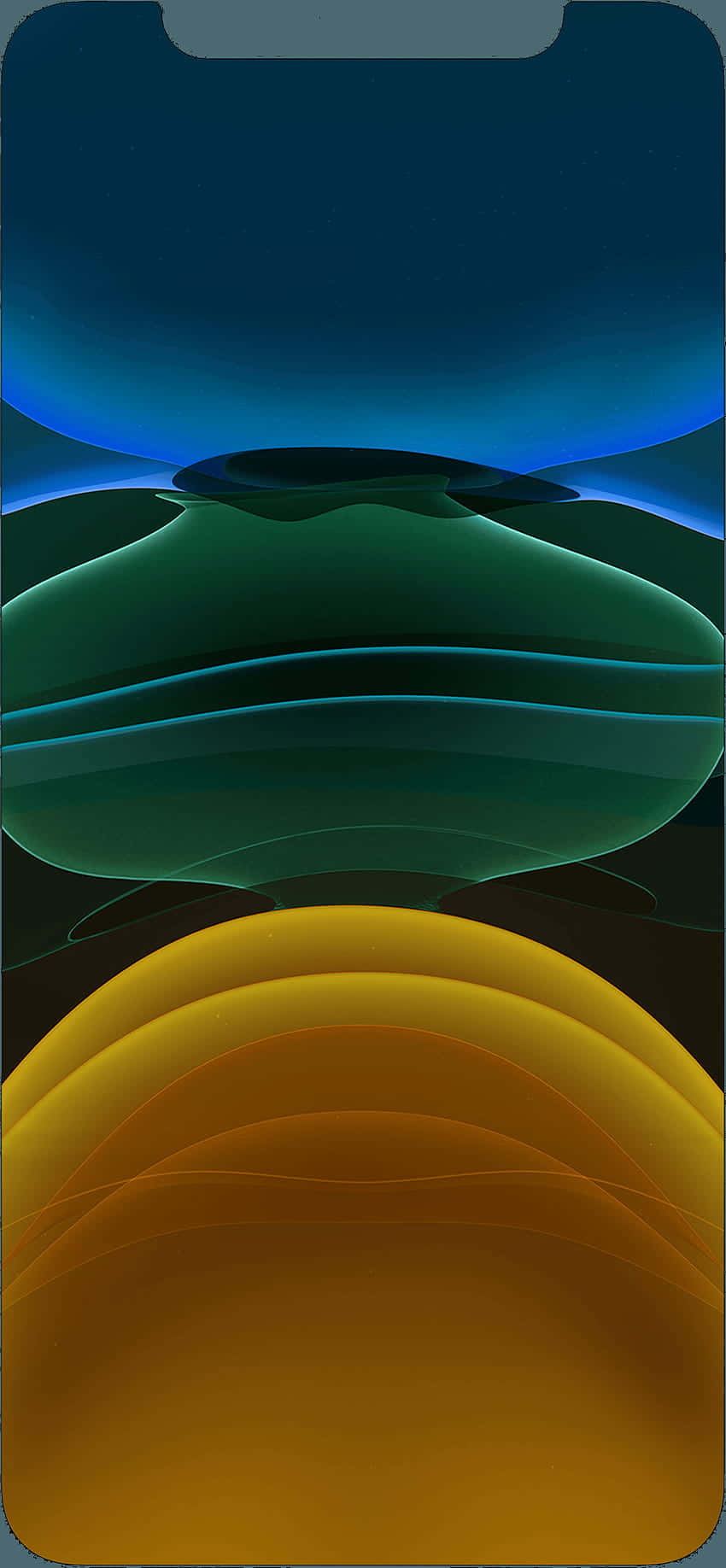 I Phone11 Pro Midnight Green Wallpaper Background