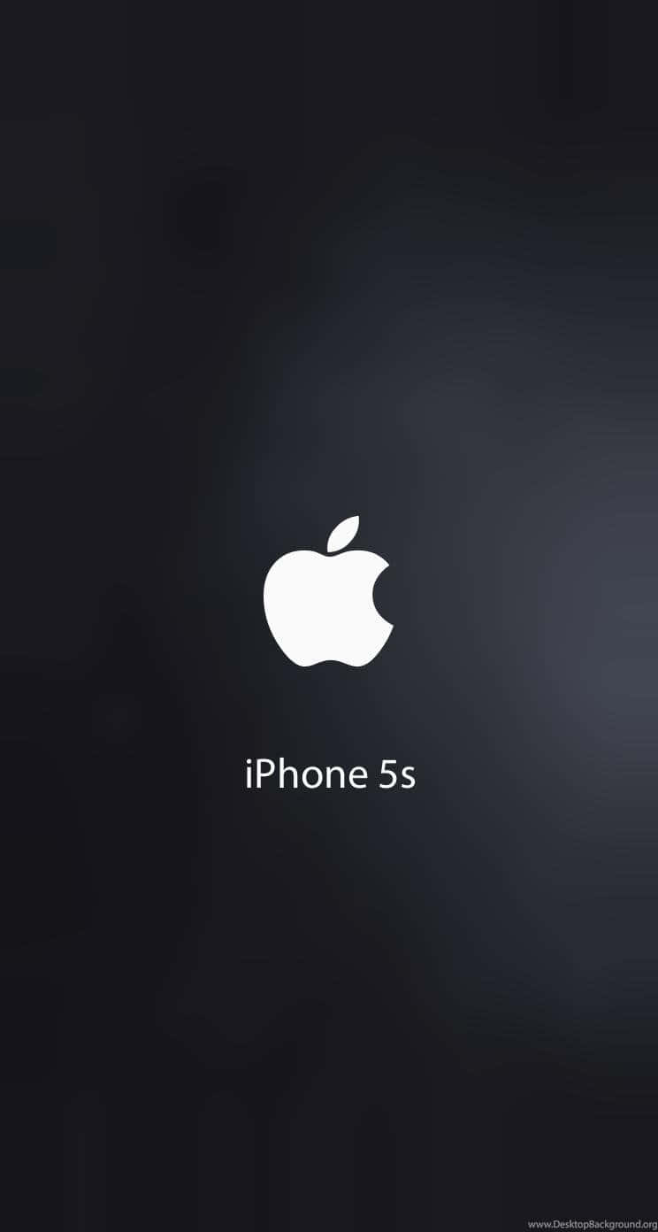 I Phone5s Apple Logo Wallpaper Background