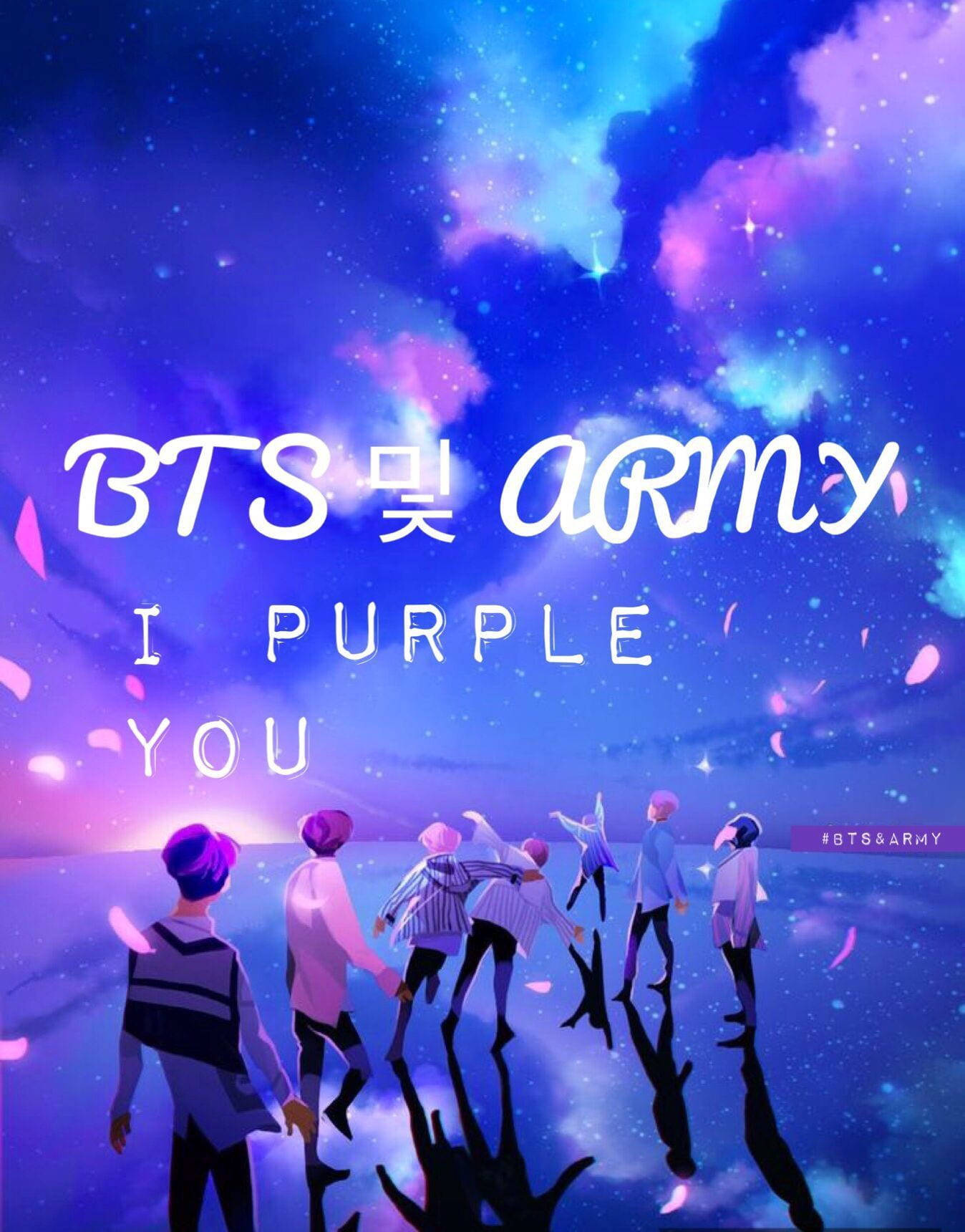 I Purple You Army Bts Graphic