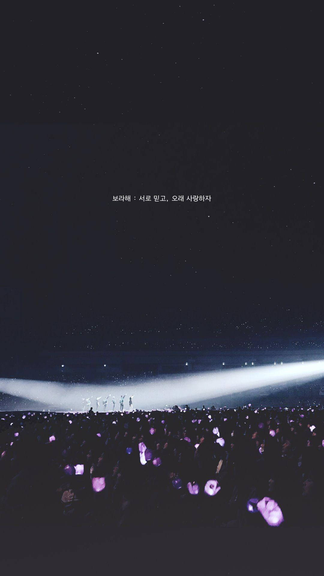 I Purple You Crowd With Lightsticks