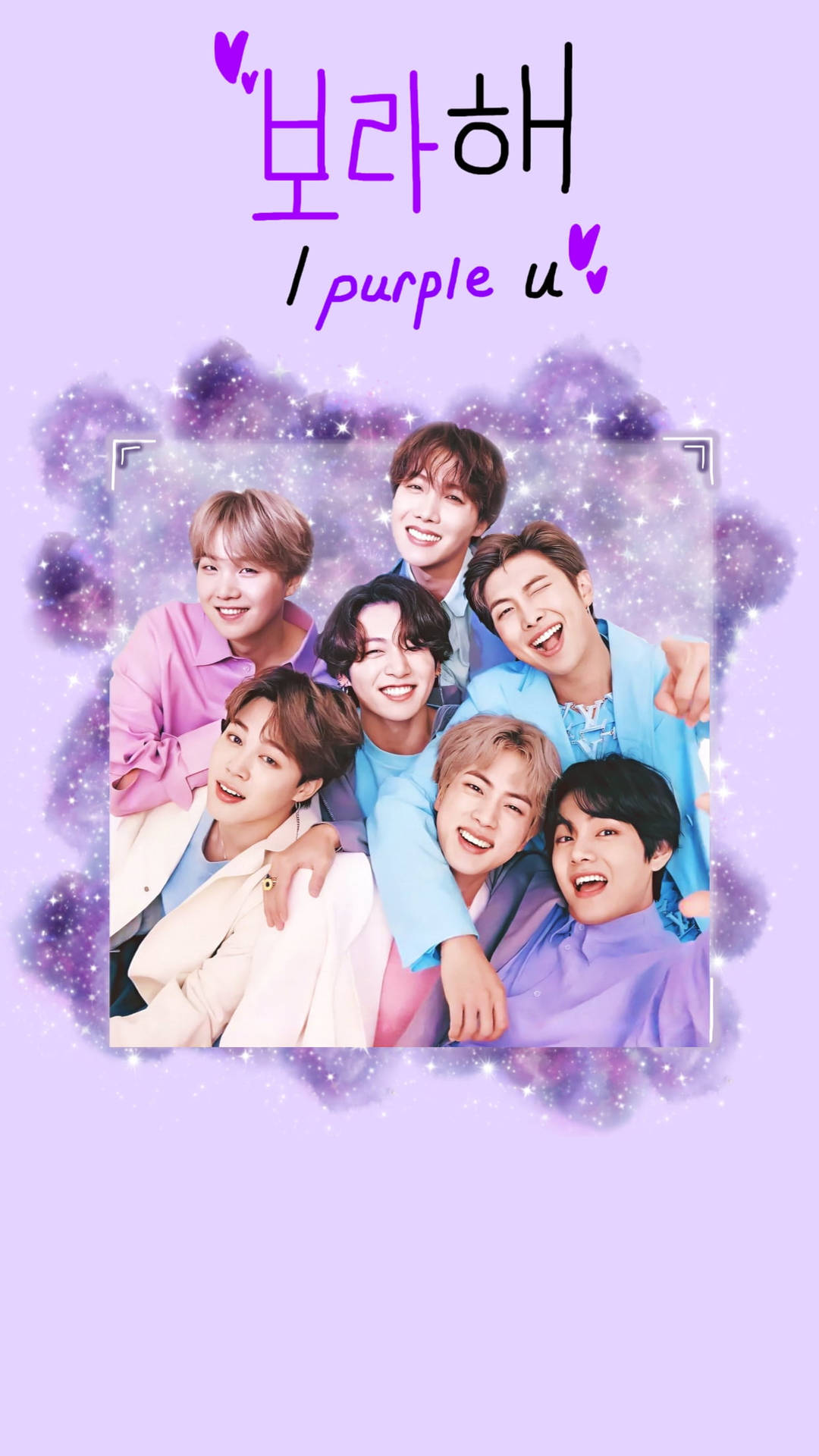 I Purple You With Smiling Bts