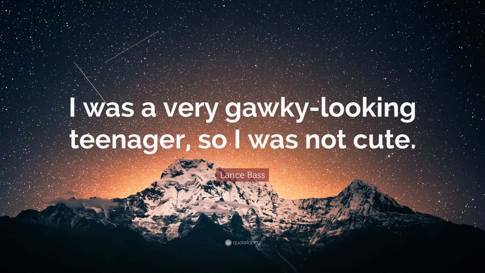 I Was A Gawky Teenager Background