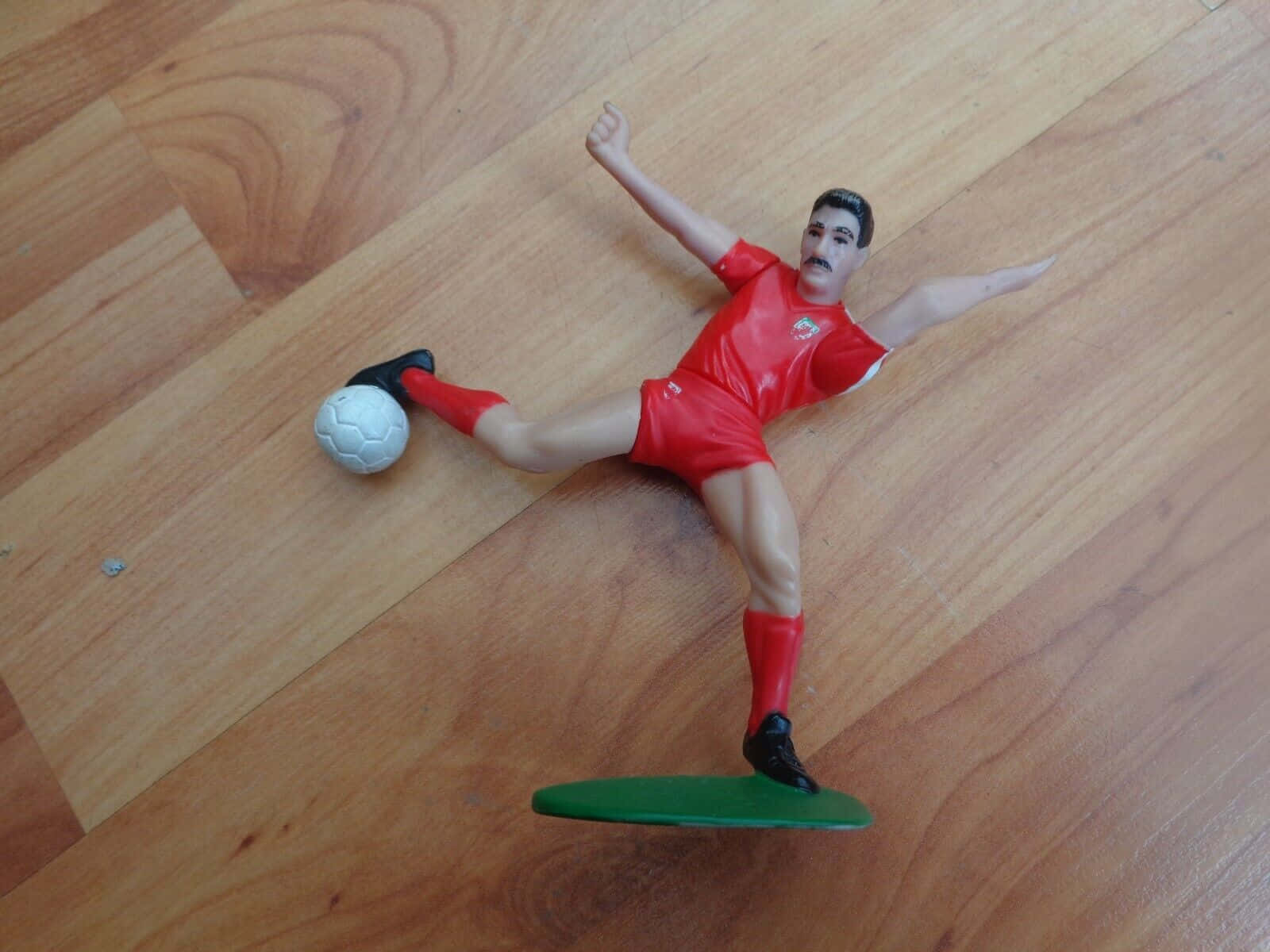 Ian Rush Football Action Figure Photo Background