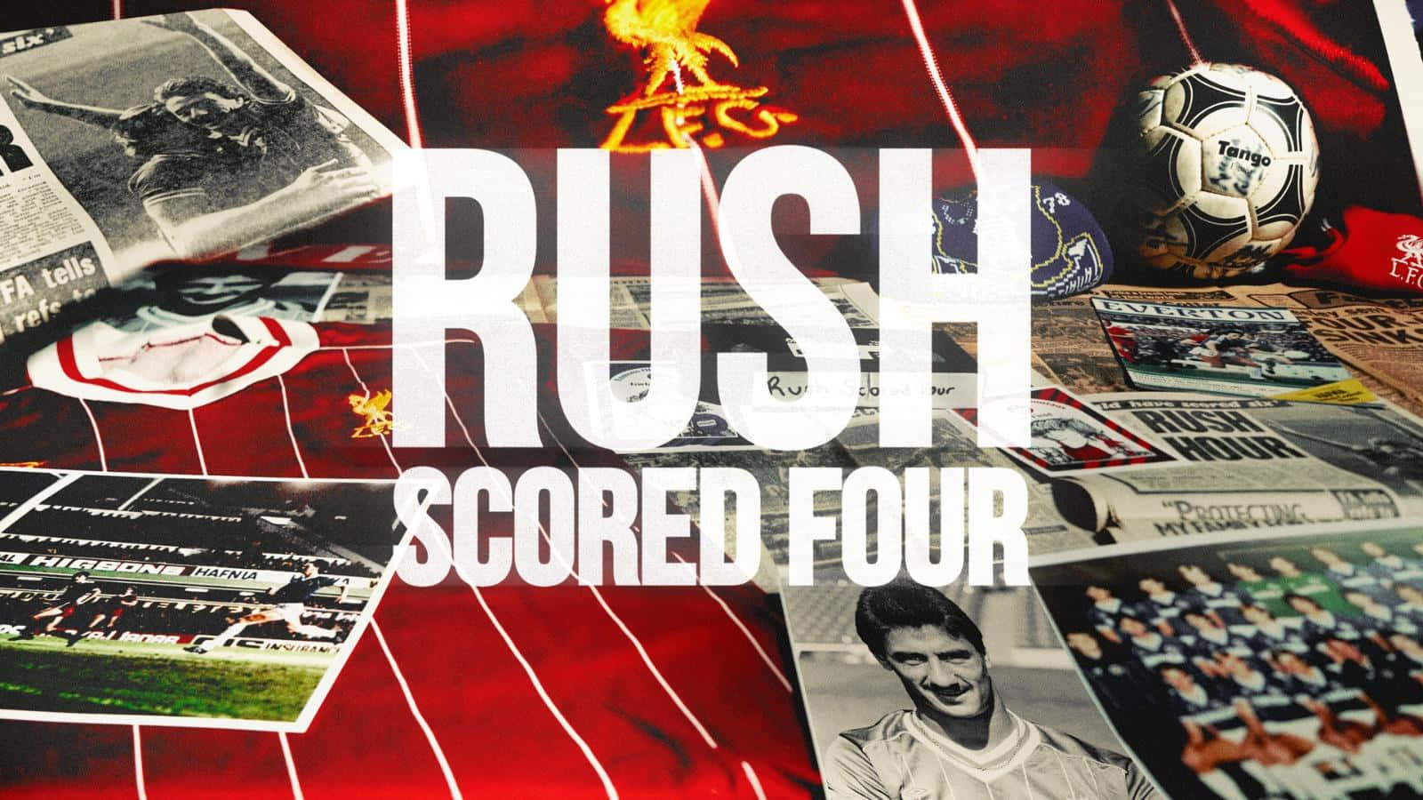 Ian Rush Liverpool Football Score Background