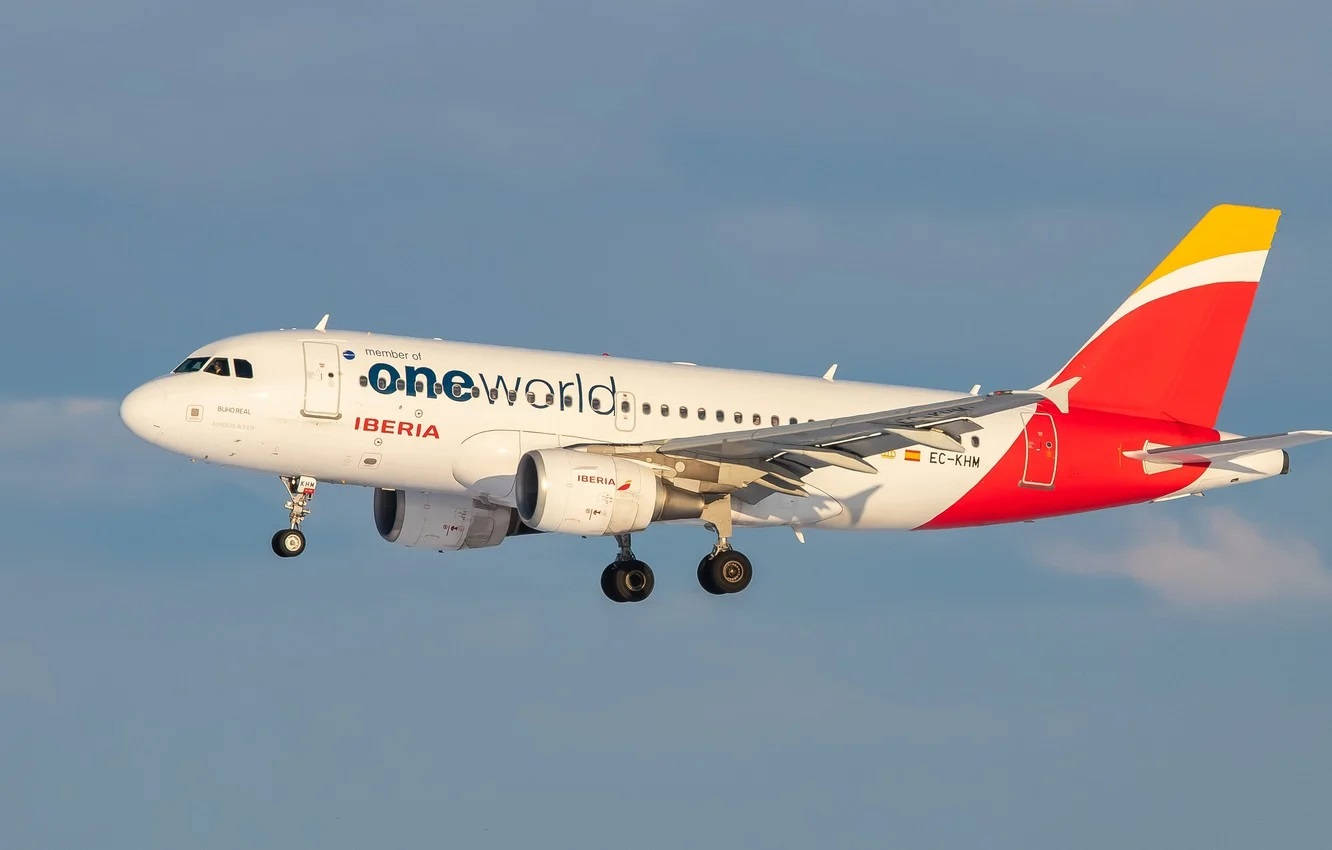 Iberia Airlines Oneworld Airplane