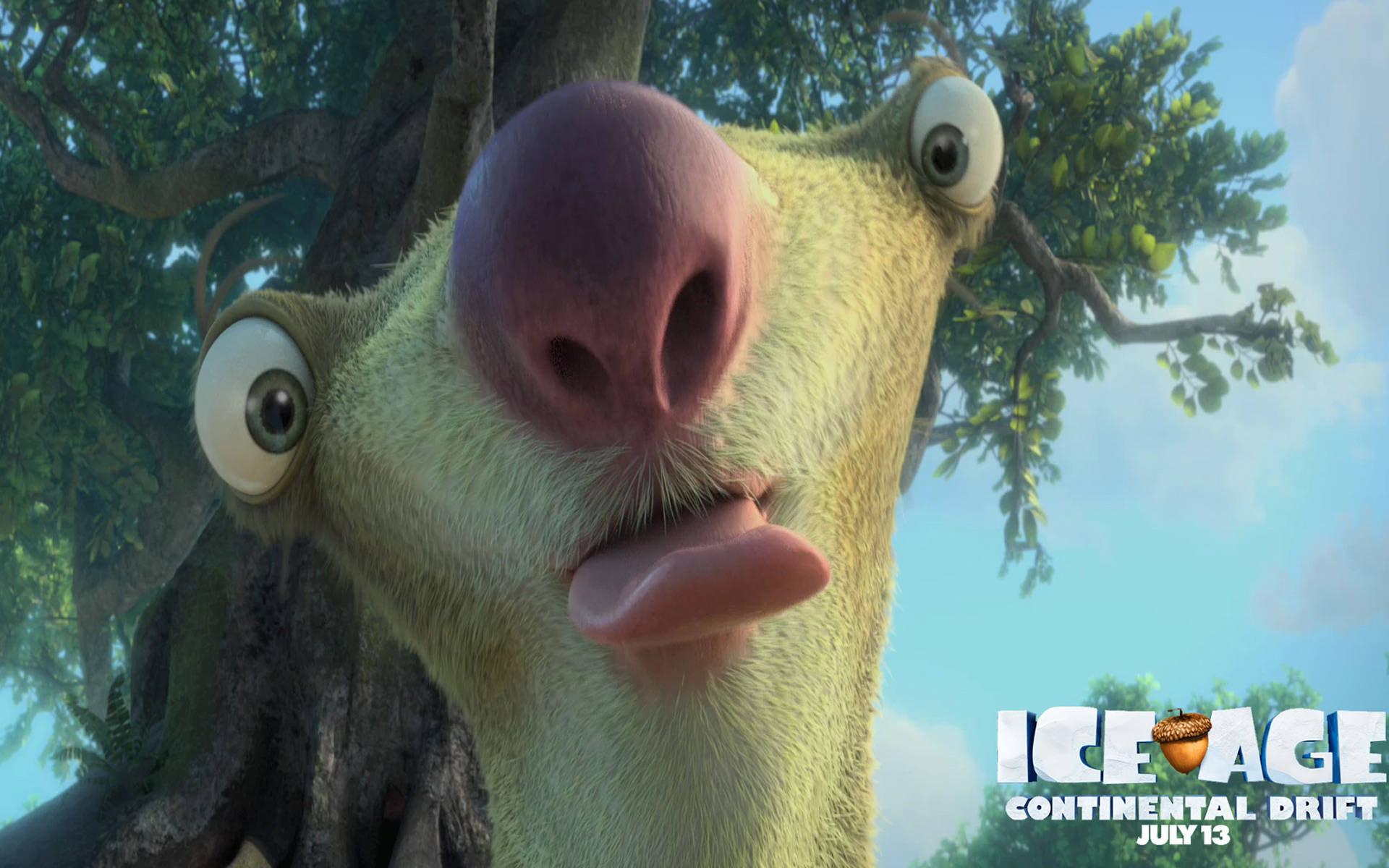 Ice Age Continental Bleh Sid Background