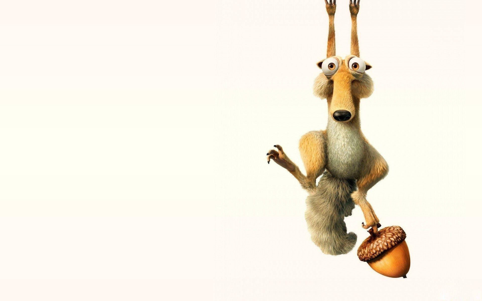 Ice Age Hold On Scrat Background