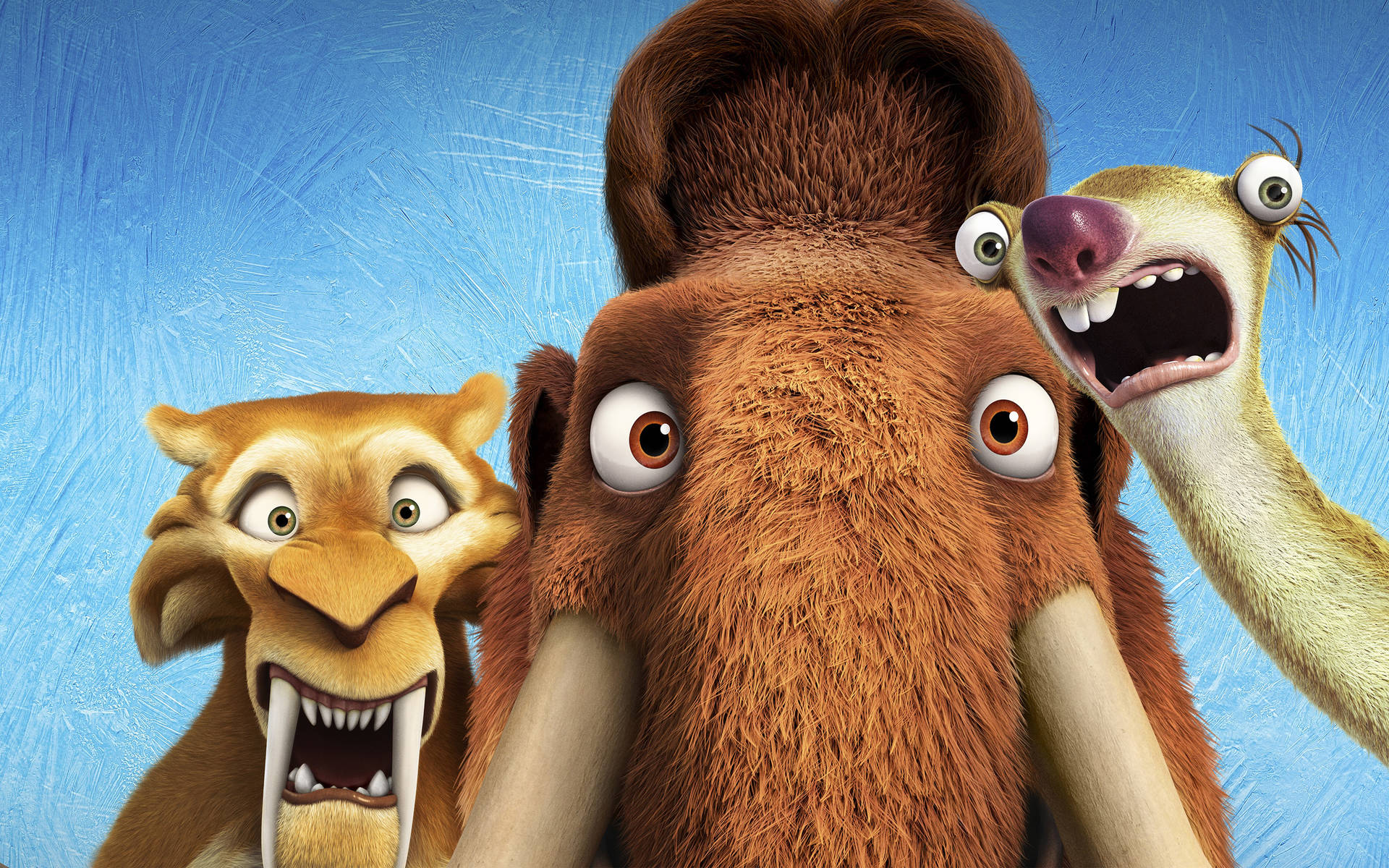 Ice Age Shocked Manfred And Diego