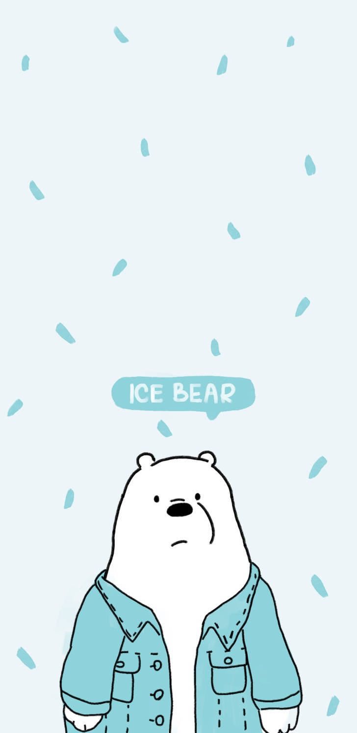 Ice Bear We Bare Bears Denim Blue Aesthetic