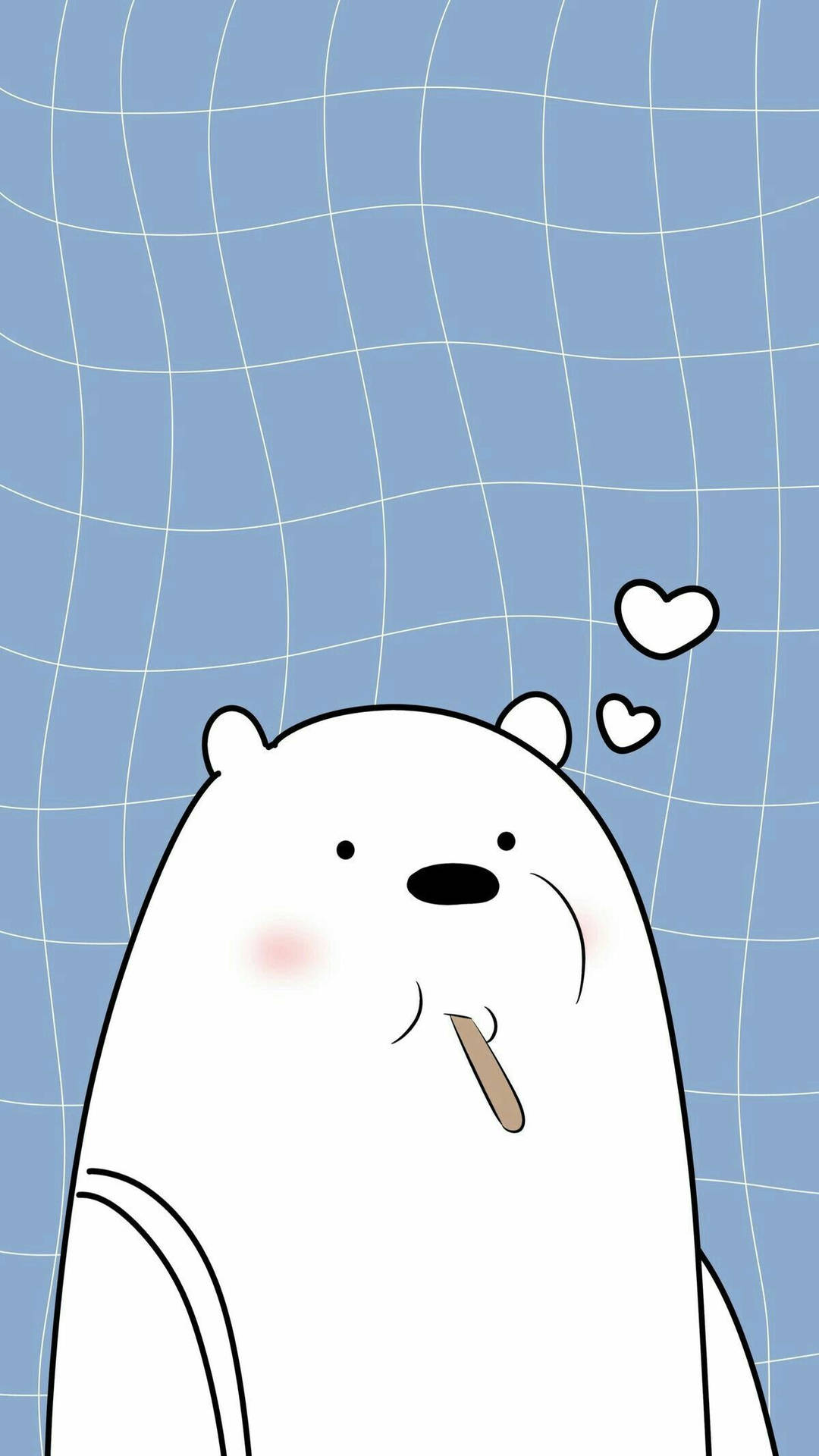 Ice Bear We Bare Bears Popsicle Stick Background